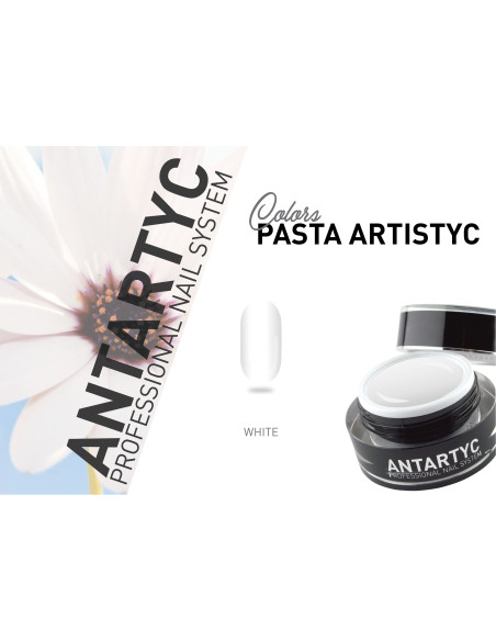 Gel painting Pasta Artistyc per unghie  - Pure White - 