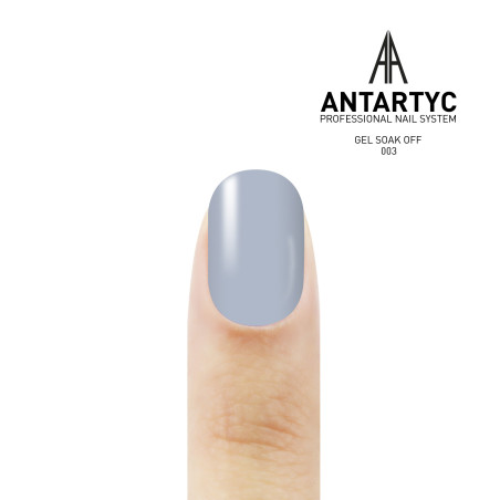 Smalto semipermanente grigio - Smalto colorato semipermanente 003 - 