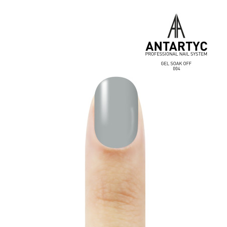 Smalto semipermanente grigio - Smalto colorato semipermanente 004 - 