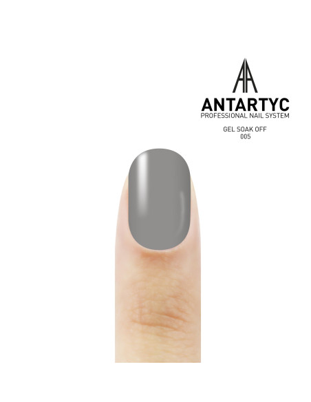 Smalto semipermanente grigio - Smalto colorato semipermanente 005 - 