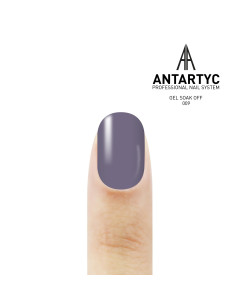 Smalto semipermanente grigio - Smalto colorato semipermanente 009 -  2