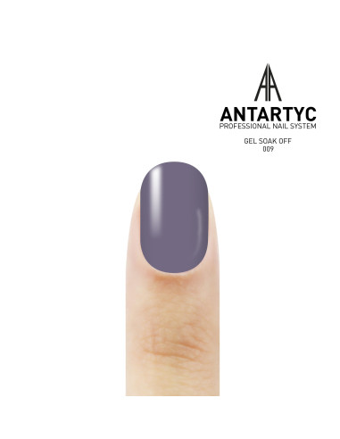 Smalto semipermanente grigio - Smalto colorato semipermanente 009 - 