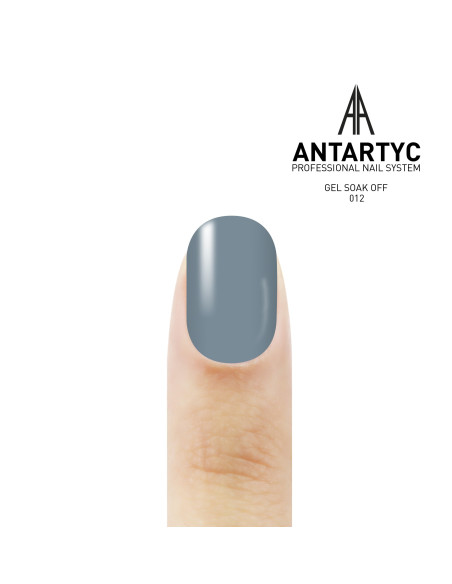 Smalto semipermanente grigio - Smalto colorato semipermanente 012 - 