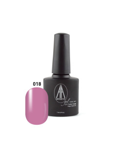 Smalto semipermanente rosa - Smalto colorato semipermanente 018 -