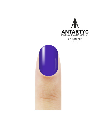 Smalto semipermanente rosa - Smalto colorato semipermanente 024 - 