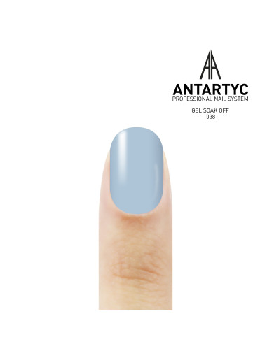 Smalto semipermanente Blue - Smalto colorato semipermanente 038 -