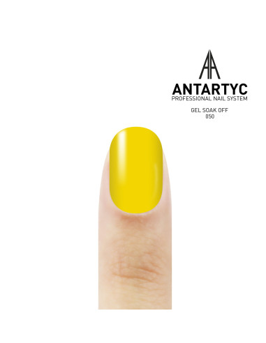 Smalto semipermanente giallo e verde - Smalto colorato semipermanente 050 - 