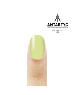 Smalto semipermanente giallo e verde - Smalto colorato semipermanente 053 -  2
