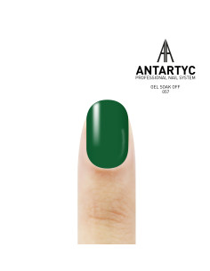 Smalto semipermanente giallo e verde - Smalto colorato semipermanente 057 -  2