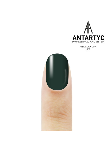 Smalto semipermanente giallo e verde - Smalto colorato semipermanente 059 - 