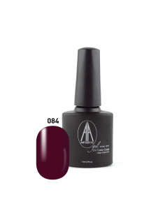 Smalto semipermanente rosso - Smalto colorato semipermanente 084 - 