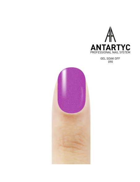 Smalto semipermanente perlato - Smalto colorato semipermanente 090 - 