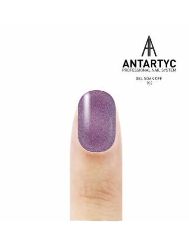 Smalto semipermanente glitterato - Smalto colorato semipermanente 102 - 