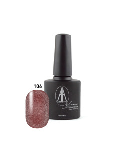 Smalto semipermanente glitterato - Smalto colorato semipermanente 106 -