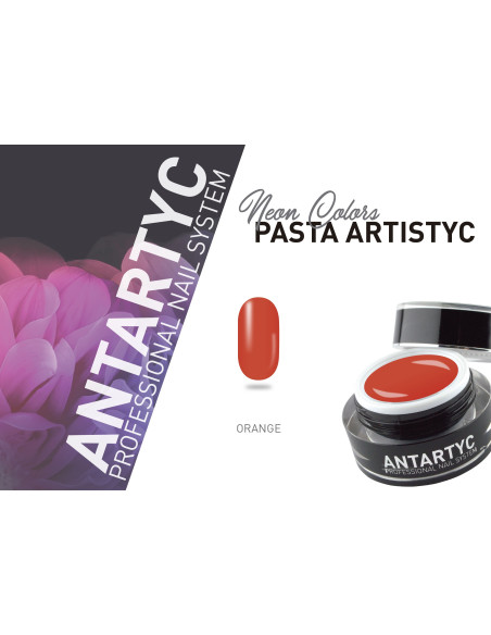 Gel painting Pasta Artistyc per unghie  - Neon Orange - 