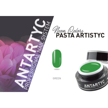 Gel painting Pasta Artistyc per unghie  - Neon Green - 
