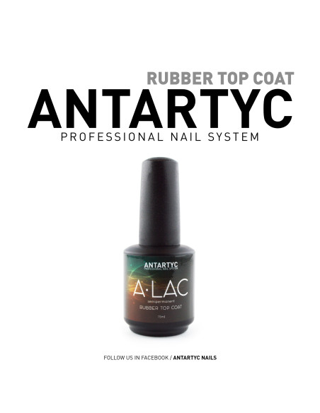 A-Lac Base & Top 15ml  - Rubber Top Coat - 