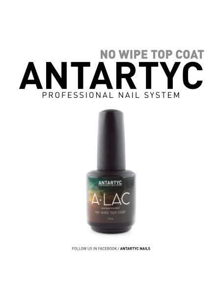 A-Lac Base & Top 15ml  - No wipe Top Coat - 