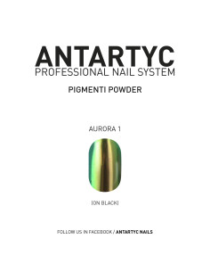 Pigmenti powder (polvere specchio per le unghie)  - Aurora 1 -
