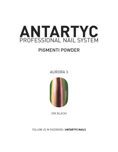 Pigmenti powder (polvere specchio per le unghie)  - Aurora 3 -