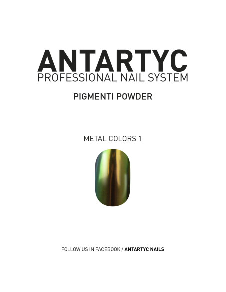Pigmenti powder (polvere specchio per le unghie)  - Metal Colors 1 - 