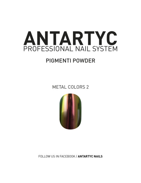 Pigmenti powder (polvere specchio per le unghie)  - Metal Colors 2 - 