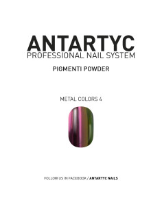Pigmenti powder (polvere specchio per le unghie)  - Metal Colors 4 -