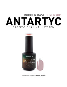 A-Lac rubber base cover  - A-Lac Color 01 -