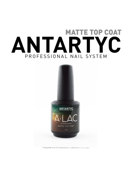 A-Lac Base & Top 15ml  - Matte Top Coat - 