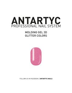 Molding Gel per unghie - Molding Glitter Rosa -