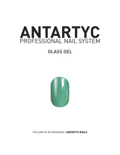 Glass Gel (Gel per unghie effetto vetro) - Glass gel Green 15 ml -