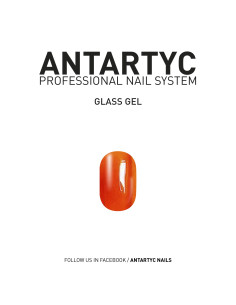 Glass Gel (Gel per unghie effetto vetro) - Glass gel Dark Orange 15 ml -