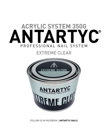 Acrilico per unghie Extreme Clear 350gr