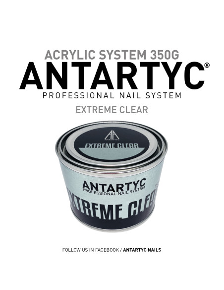 Acrilico per unghie Extreme Clear 350gr