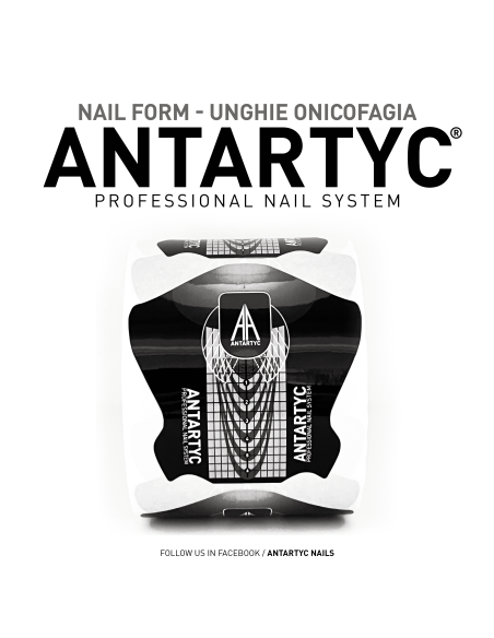 Nail Form ( Cartine)  ONICOFAGIA Nail Form con alluminio 300pz