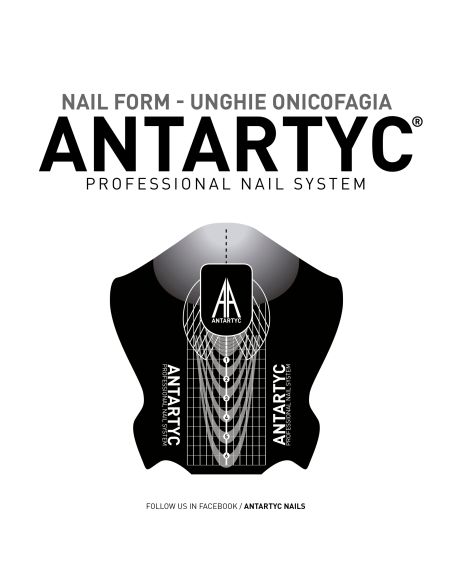 Nail Form ( Cartine)  ONICOFAGIA Nail Form con alluminio 300pz