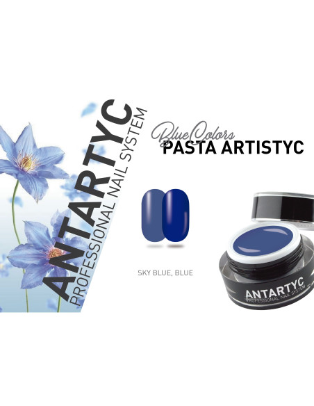 Gel painting Pasta Artistyc per unghie  - Skyblue - 