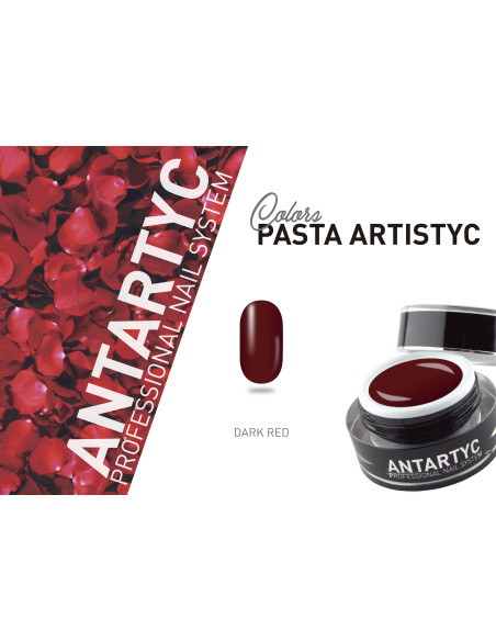 Gel painting Pasta Artistyc per unghie  - Dark Red - 