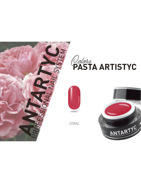 Gel painting Pasta Artistyc per unghie  - Coral - 
